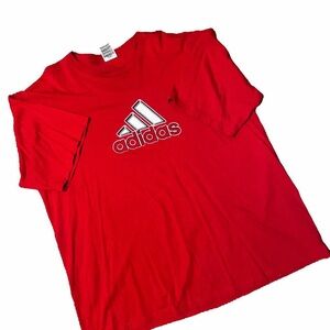 Adidas Blue Logo Red Apparel